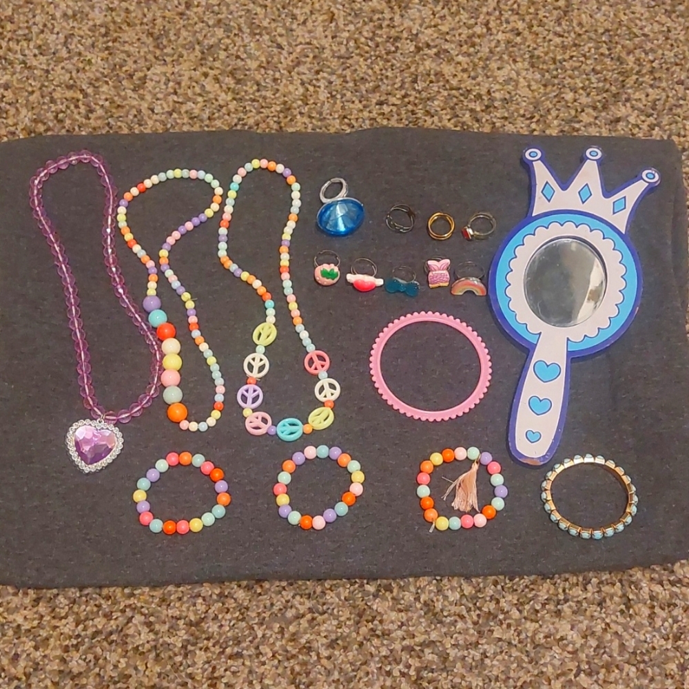 Girls Dress Up Costume Jewelry
